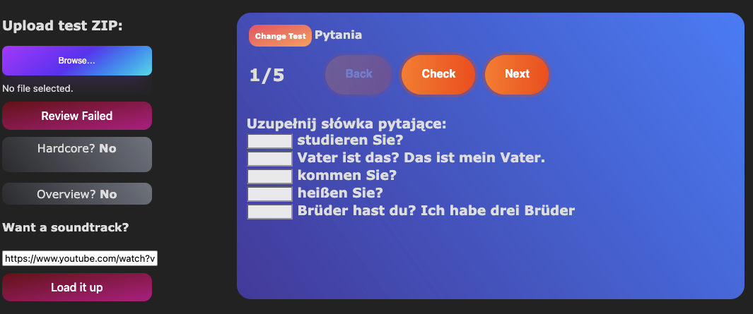 Screenshot of rather crude web UI, not like plain HTML level but definitely not professional looking.
